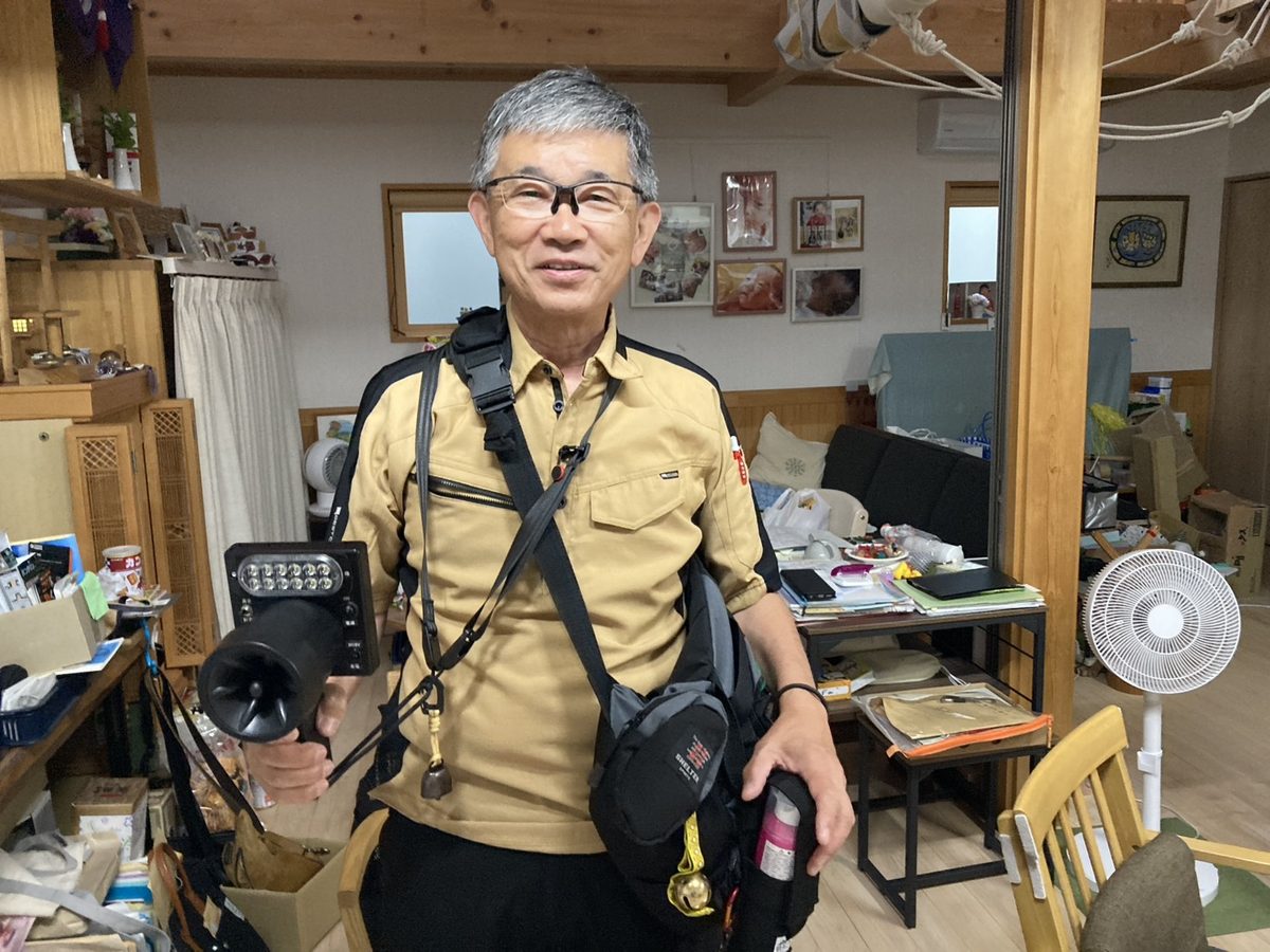 向平様(奈良県 十津川村 民生委員・元中学校校長)