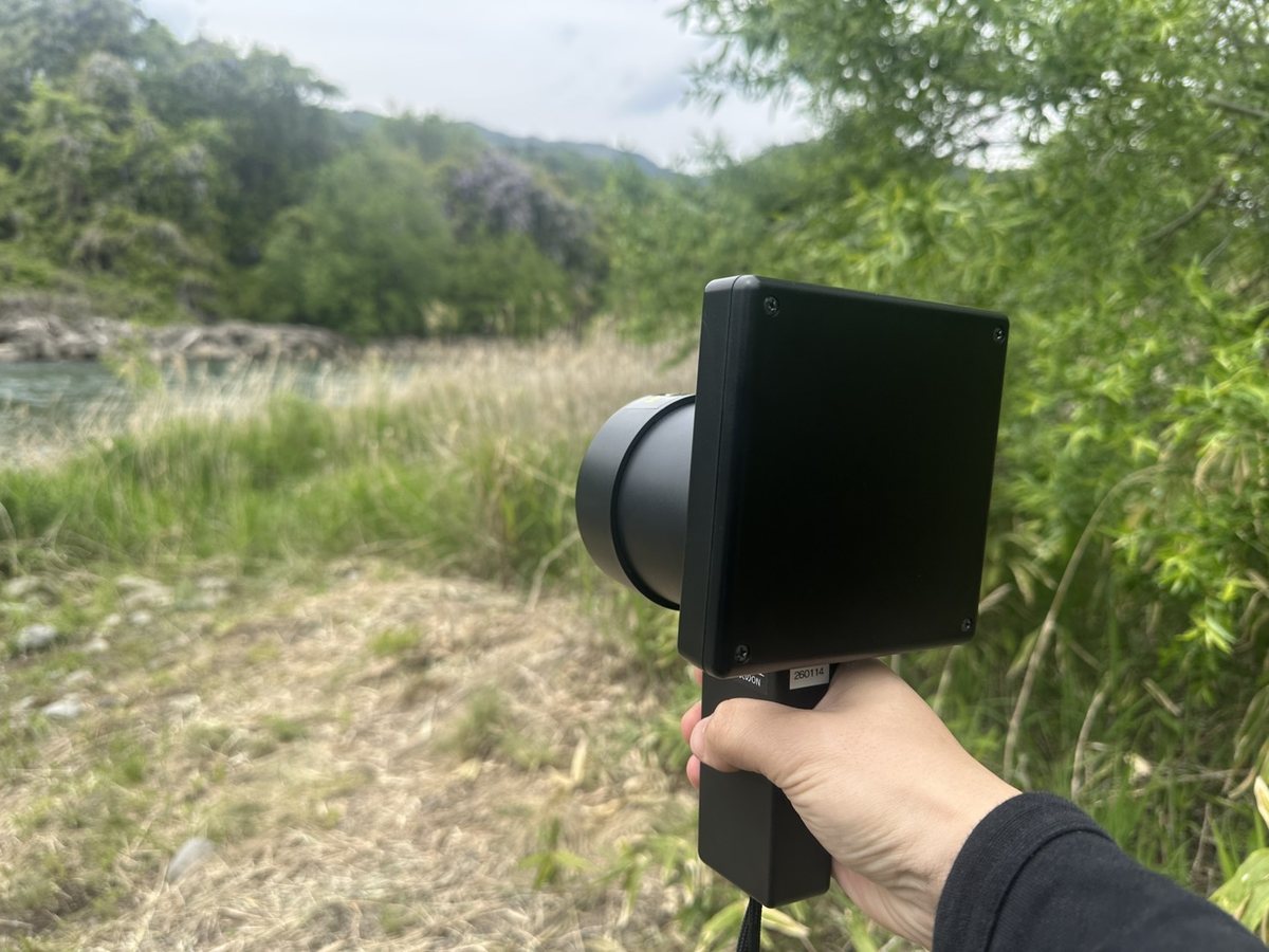 河川敷での使用イメージ
